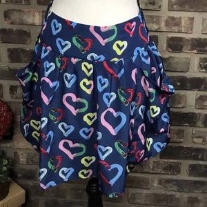 🍭cute heart skirt  Pegleg skirt